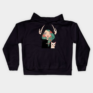 Earthen Witch Kids Hoodie